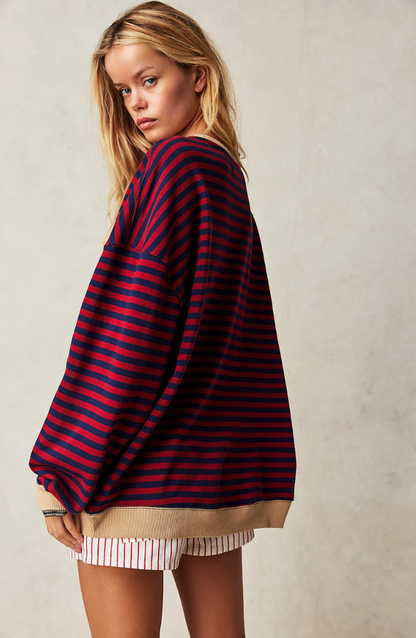 Mana™ Striped Oversized Sweater