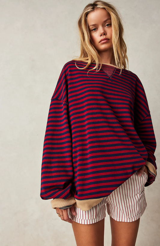 Mana™ Striped Oversized Sweater