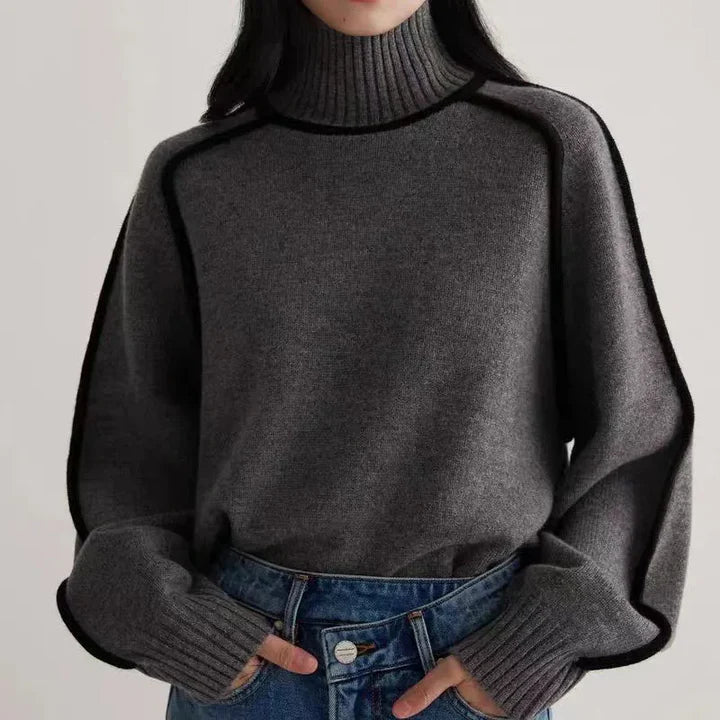 Alessia™ | Stylish Turtleneck Sweater