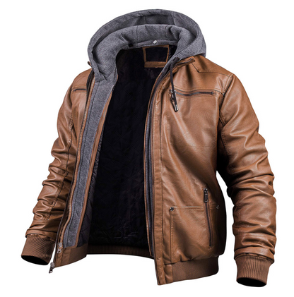 Benjamin - Premium Leather Winter Jacket for Men