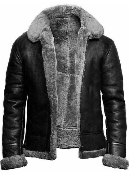 Maxwell – Elegant Leather Jacket