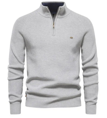 ALAN™ - COTTON KNIT SWEATER FOR MEN