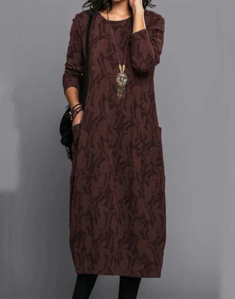 Amalia | Long Tummy-Covering Dress