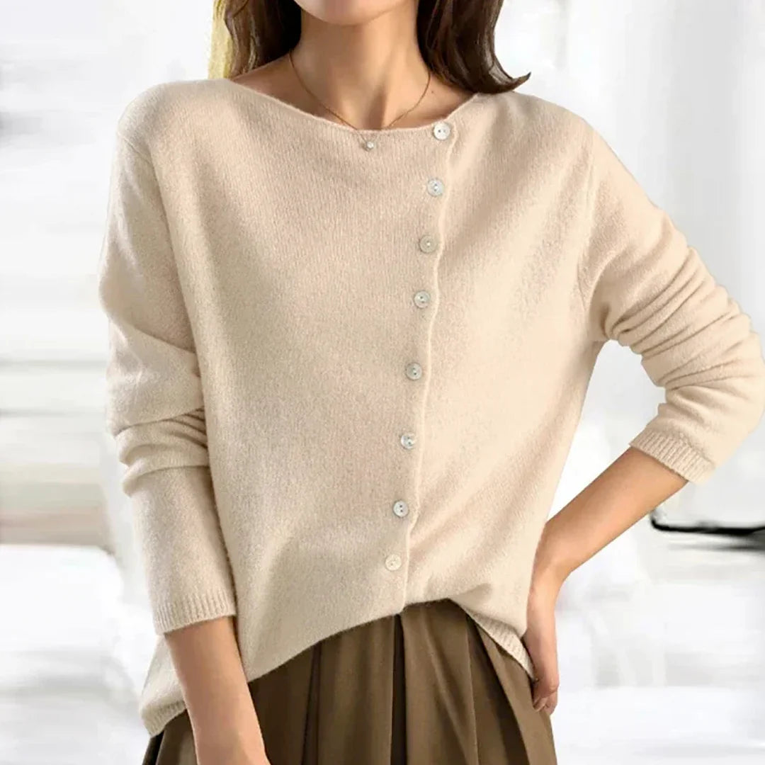 Velice® Button Sweater